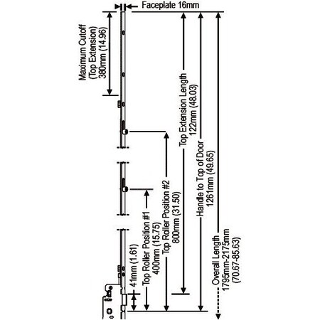 Strybuc Manual 4 Roller Top Ext 850-8778855